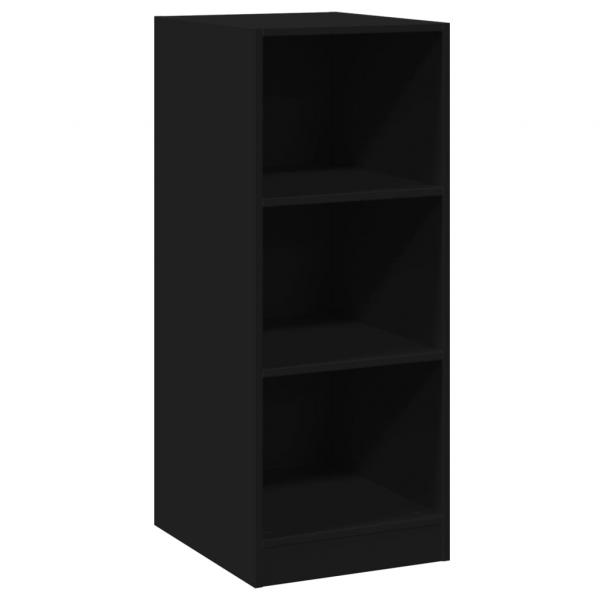 ARDEBO.de - Kleiderschrank Schwarz 48x41x102 cm Holzwerkstoff