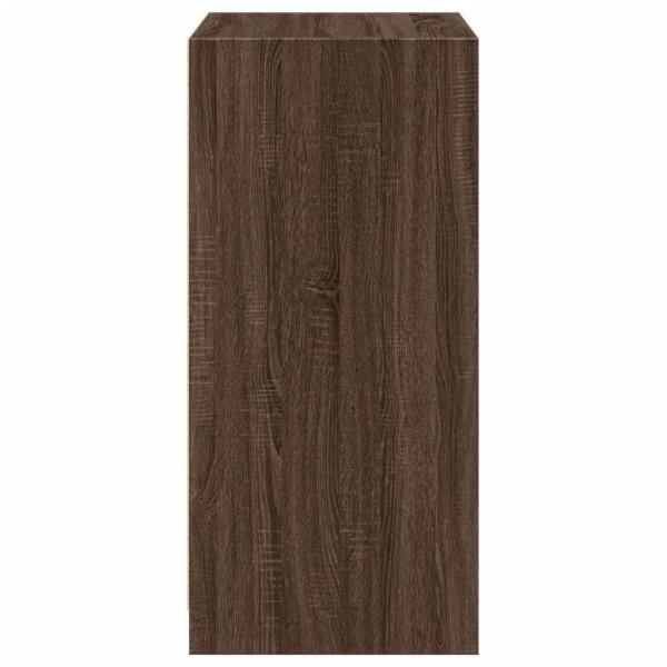 Kleiderschrank Braun Eichen-Optik 48x41x102 cm Holzwerkstoff