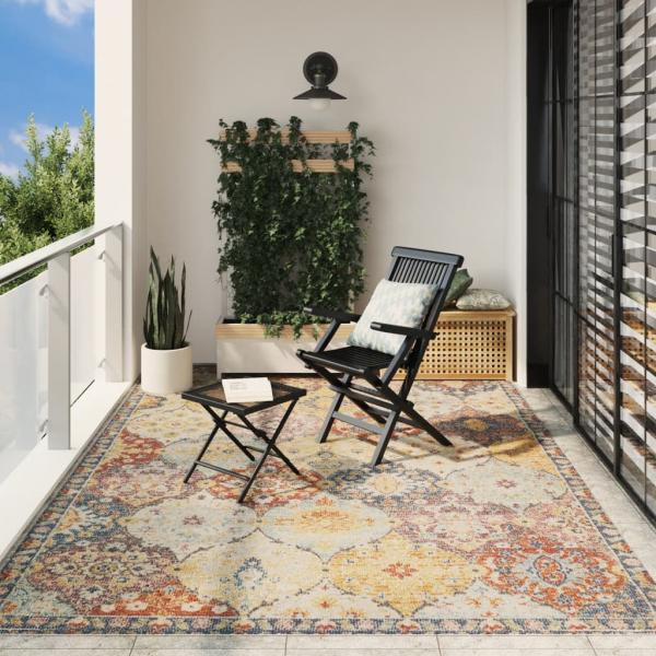 ARDEBO.de - Teppich ARBIZU Indoor und Outdoor Vintage-Design 240x340 cm