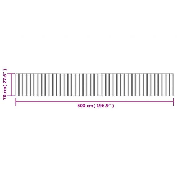 Teppich Rechteckig Natur 70x500 cm Bambus