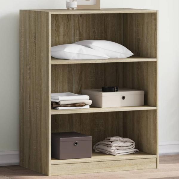 ARDEBO.de - Kleiderschrank Sonoma-Eiche 77x48x102 cm Holzwerkstoff