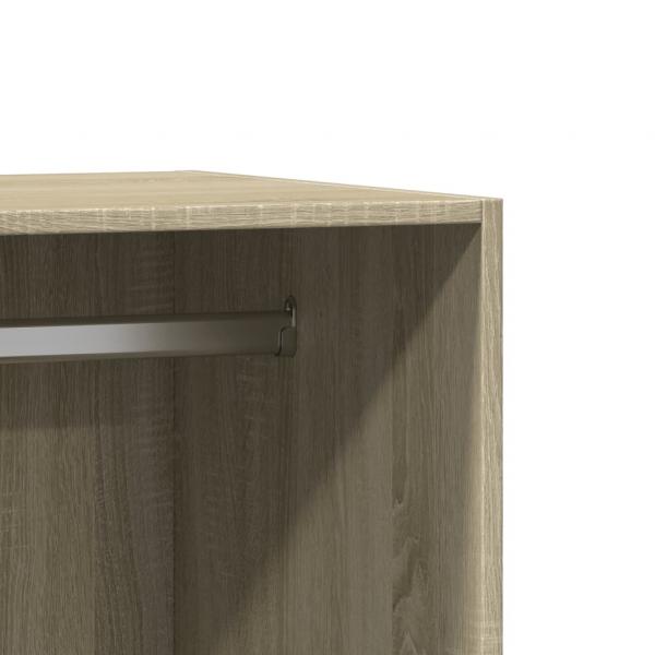 Kleiderschrank Sonoma-Eiche 48x41x102 cm Holzwerkstoff