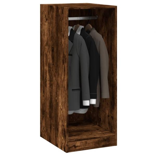 Kleiderschrank Räuchereiche 48x41x102 cm Holzwerkstoff