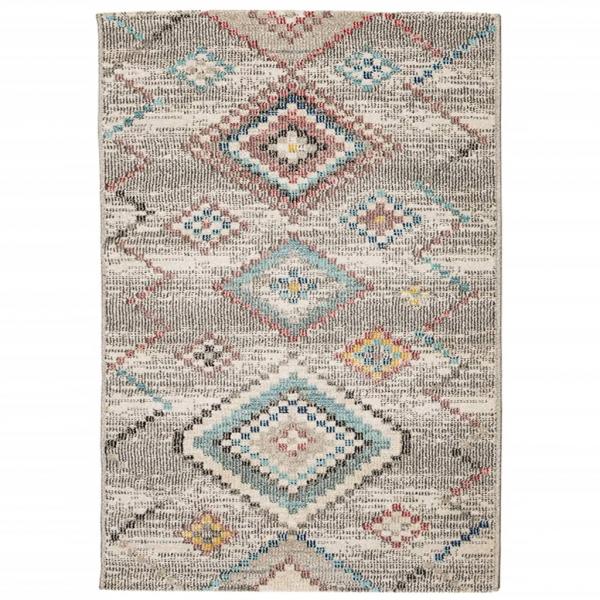 Teppich ARBIZU Indoor und Outdoor Vintage-Design 160x230 cm