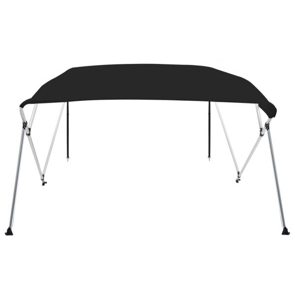 4-Bow Bimini-Top Schwarz 243x250x131 cm