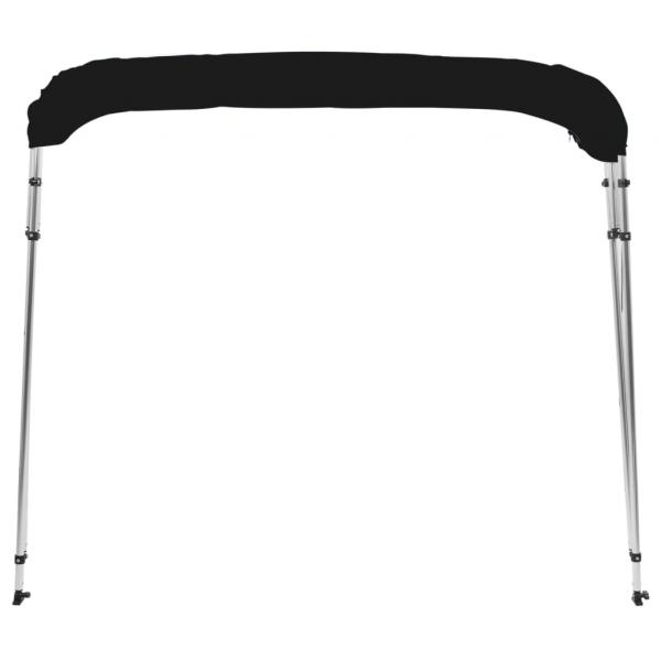 4-Bow Bimini-Top Schwarz 243x250x131 cm