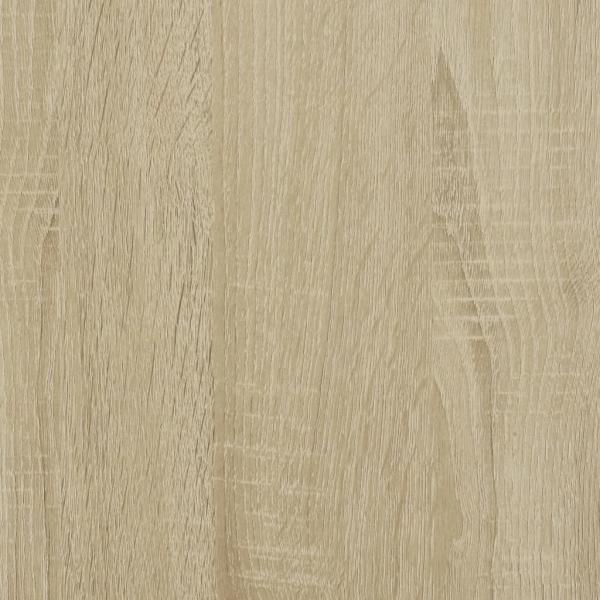 Bettgestell Sonoma-Eiche 75x190 cm Holzwerkstoff