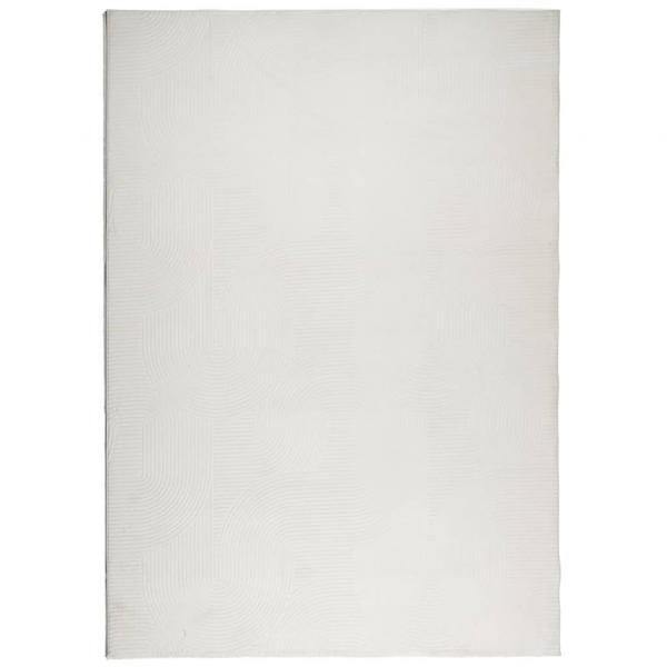 Teppich IZA Kurzflor Skandinavischer Look Creme 120x170 cm