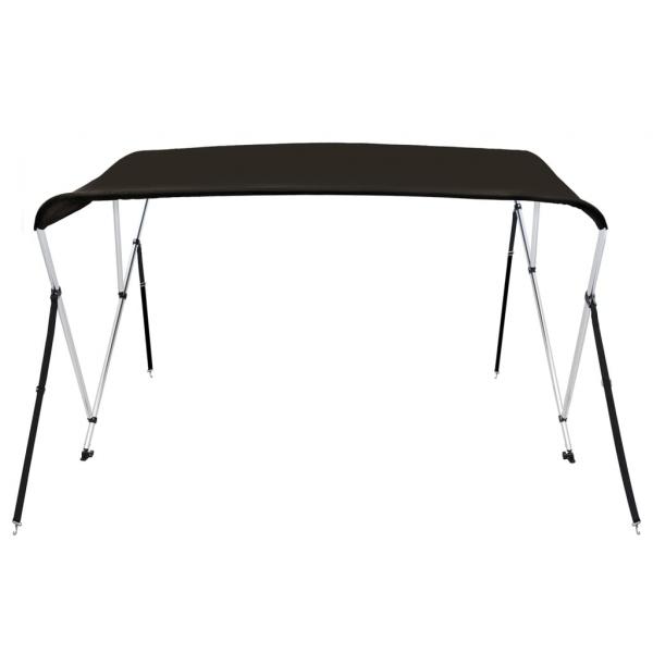 3-Bow Bimini-Top Schwarz 184x170x133 cm