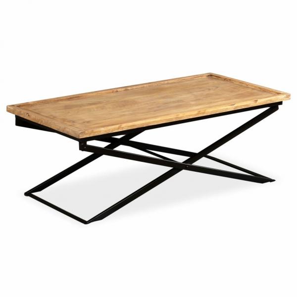 Couchtisch Mangoholz Massiv 110 x 55 x 42 cm 