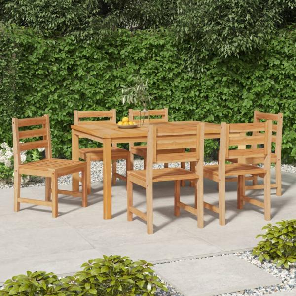 ARDEBO.de - Gartenstühle 6 Stk. Massivholz Teak