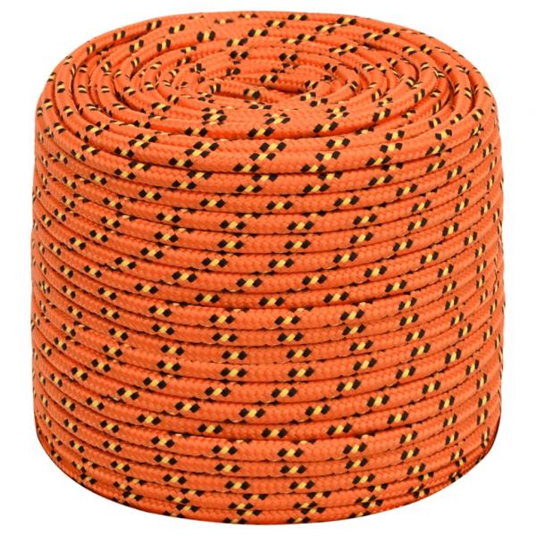 Bootsseil Orange 10 mm 50 m Polypropylen