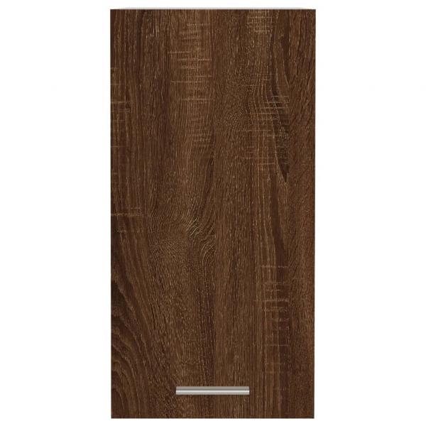 Hängeschrank Braun Eichen-Optik 29,5x31x60 cm Holzwerkstoff