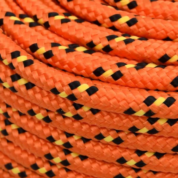 Bootsseil Orange 8 mm 250 m Polypropylen