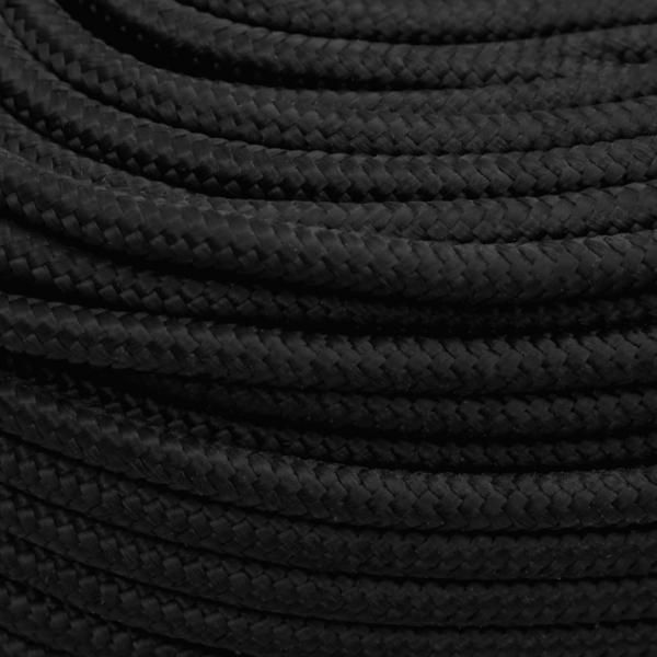 Bootsseil Schwarz 6 mm 100 m Polypropylen