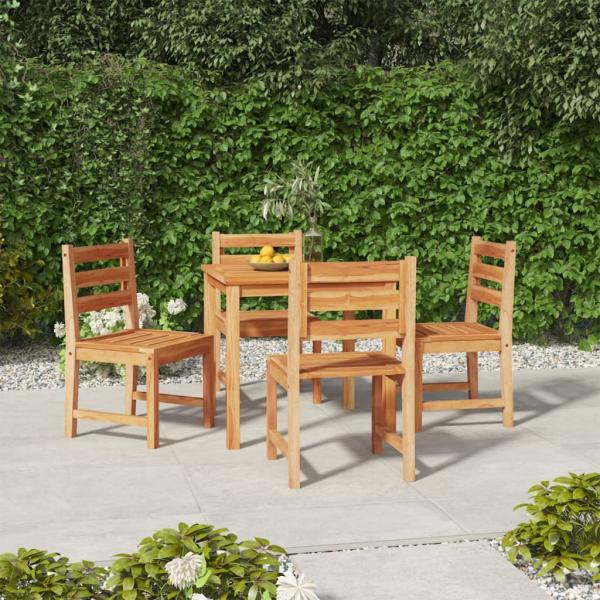 ARDEBO.de - 5-tlg. Garten-Essgruppe Massivholz Teak