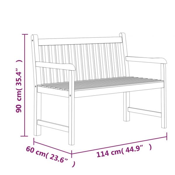 5-tlg. Garten-Essgruppe Massivholz Teak