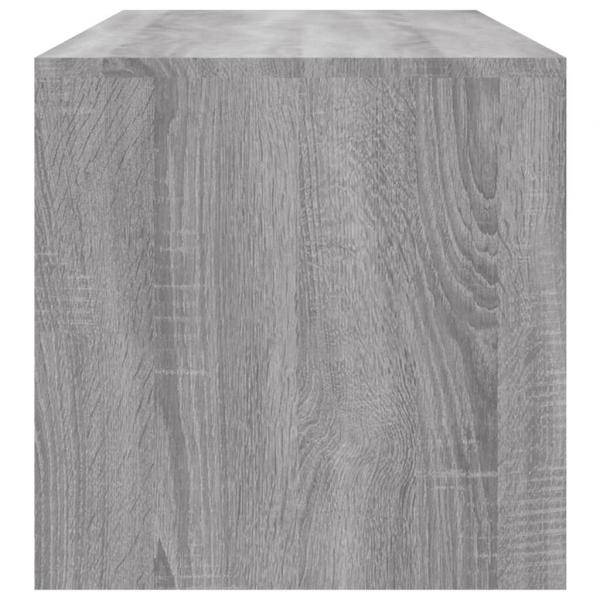 Couchtisch Grau Sonoma 100x40x40 cm Holzwerkstoff