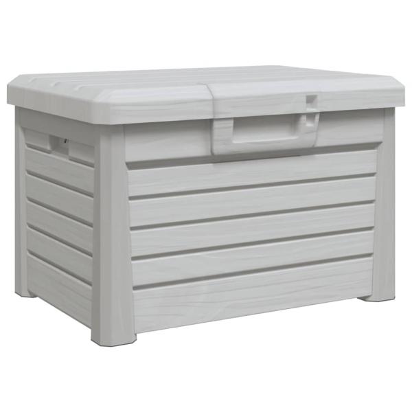 ARDEBO.de - Outdoor-Kissenbox Grau 73x50,5x46,5 cm Polypropylen