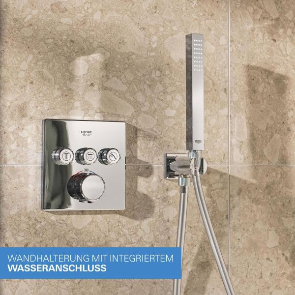 GROHE Precision Smartcontrol Duschsystem, Quickfix, Unterputz, mit Vitalio Smartactive 310 Cube, chrom (34875000)