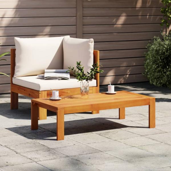 ARDEBO.de - 2-tlg. Garten-Sofa-Set mit Kissen Massivholz Akazie