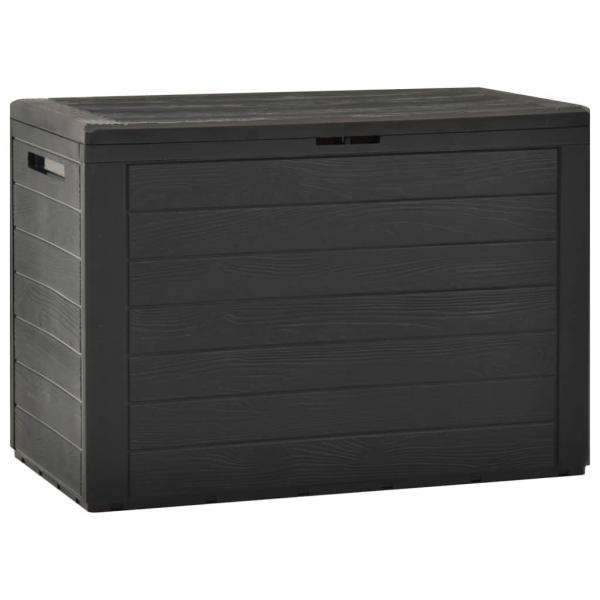 ARDEBO.de - Gartenbox Anthrazit 78x44x55 cm