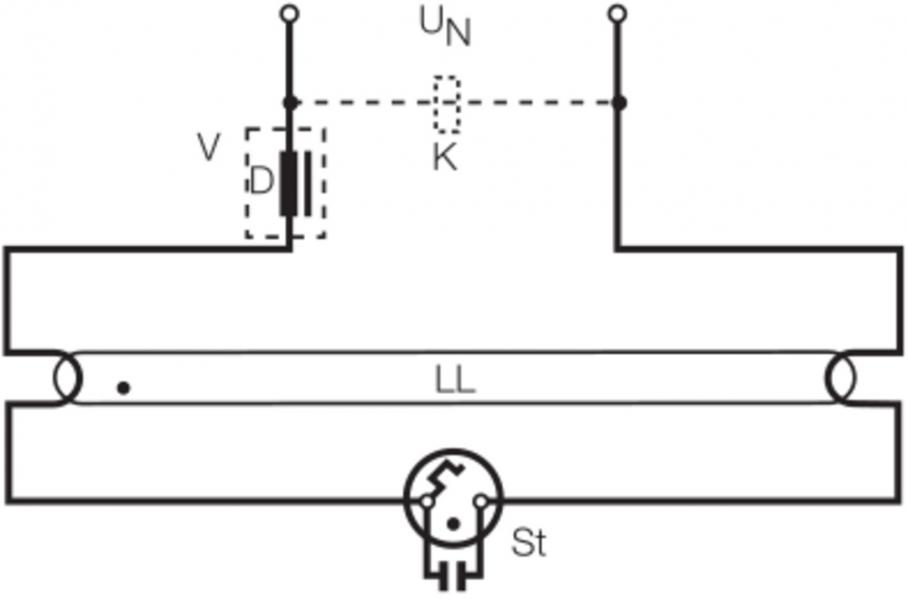 Osram ST 171 SAFETY DEOS Starters for single operation at 230 V AC ( ST 111, ST 171, S