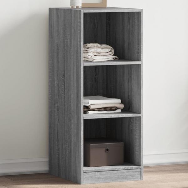 ARDEBO.de - Kleiderschrank Grau Sonoma 48x41x102 cm Holzwerkstoff