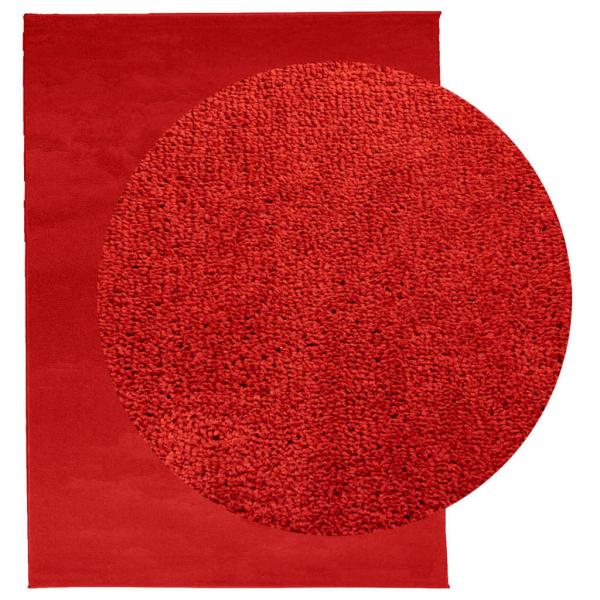 Teppich OVIEDO Kurzflor Rot 240x340 cm