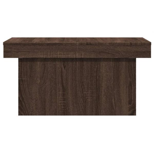 Couchtisch Braun Eichen-Optik 100x55x40 cm Holzwerkstoff