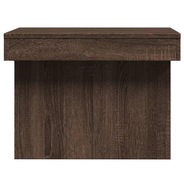 Couchtisch Braun Eichen-Optik 100x55x40 cm Holzwerkstoff