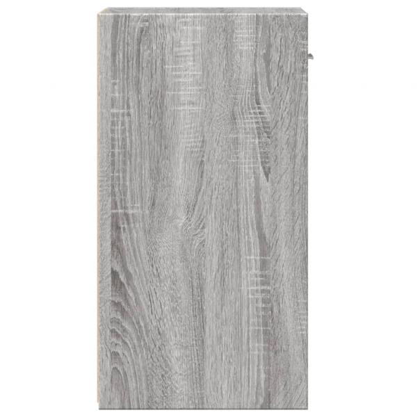 Nachttisch Grau Sonoma 35x34x65 cm Holzwerkstoff