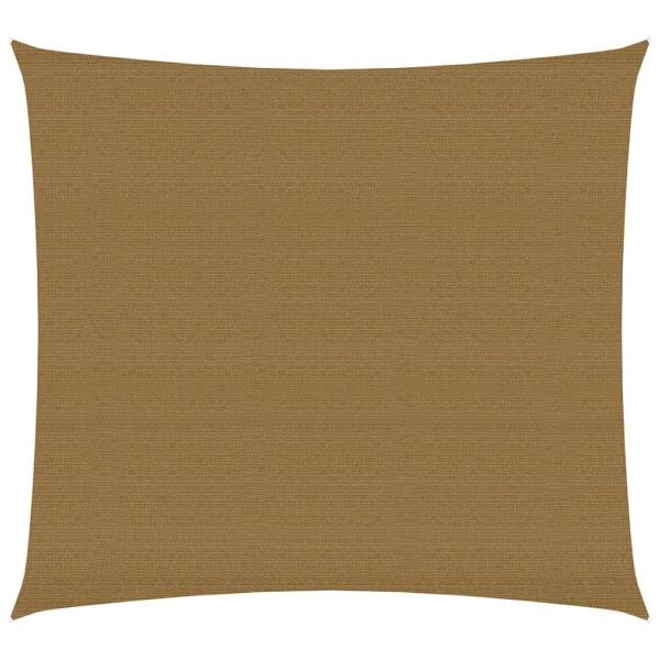 ARDEBO.de - Sonnensegel 160 g/m² Taupe 4,5x4,5 m HDPE