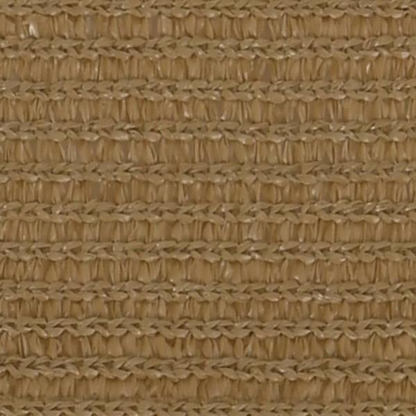 Sonnensegel 160 g/m² Taupe 4,5x4,5 m HDPE