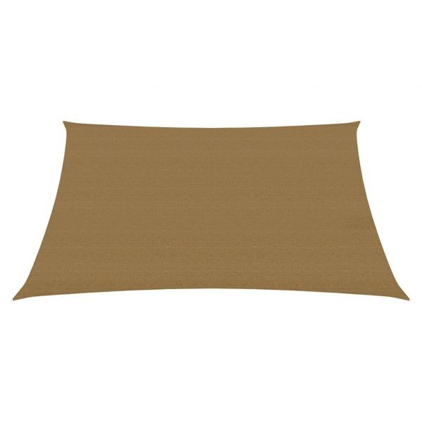 Sonnensegel 160 g/m² Taupe 4,5x4,5 m HDPE