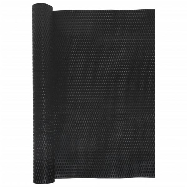 Balkon-Sichtschutz Schwarz 300x80 cm Poly Rattan