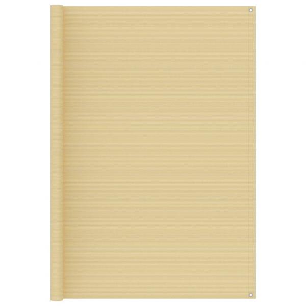 ARDEBO.de - Zeltteppich 200x200 cm Beige