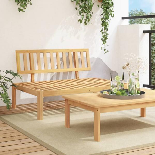 ARDEBO.de - Garten-Mittelsofa aus Paletten Massivholz Akazie