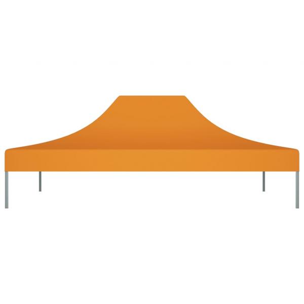 Partyzelt-Dach 4,5x3 m Orange 270 g/m²