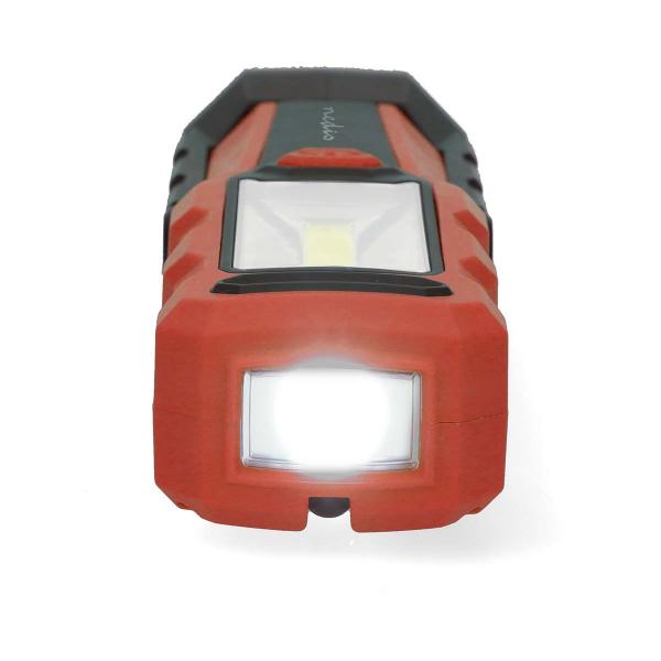 Arbeitsleuchte | 4 W | Batteriebetrieben | 5 V DC | Eingebautes Lithium Ion | Wiederaufladbar | Lichtdauer: 5 h | 300 lm | Lichtbereich: 20 m