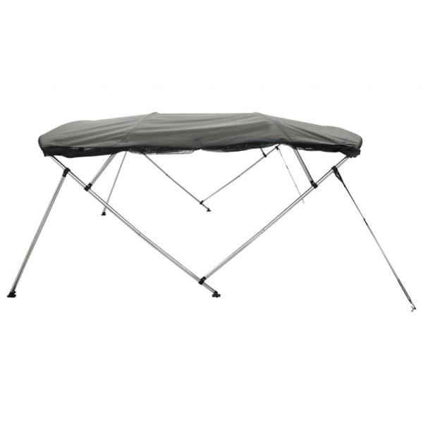 4-Bow Bimini-Top mit Mesh-Seitenteilen 243x(200-213)x137 cm