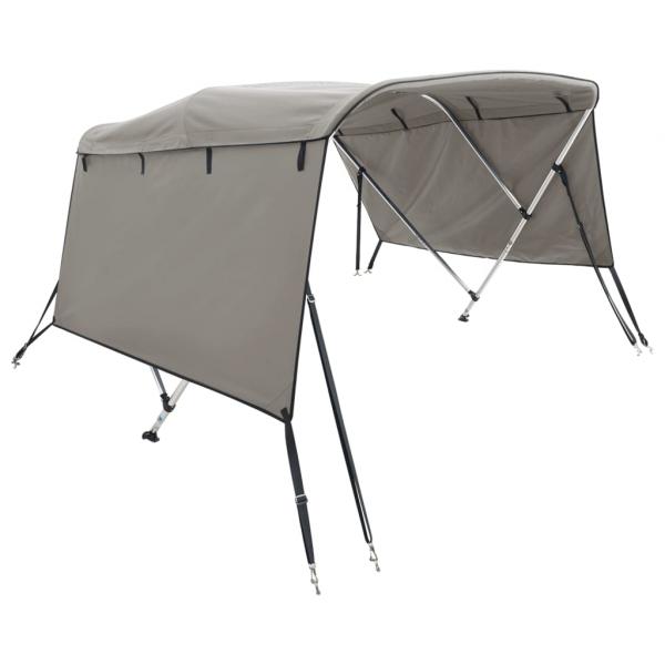 ARDEBO.de - 4-Bow Bimini-Top mit Seitenteilen 243x(200-213)x137 cm