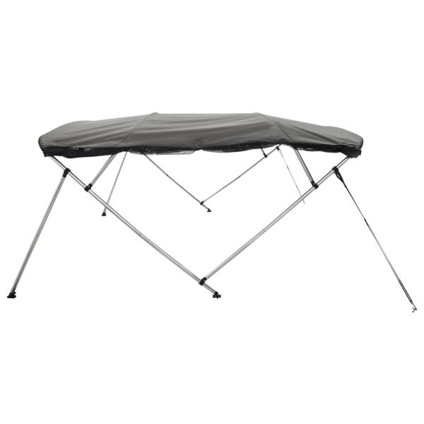 4-Bow Bimini-Top mit Mesh-Seitenteilen 243x(230-244)x137 cm