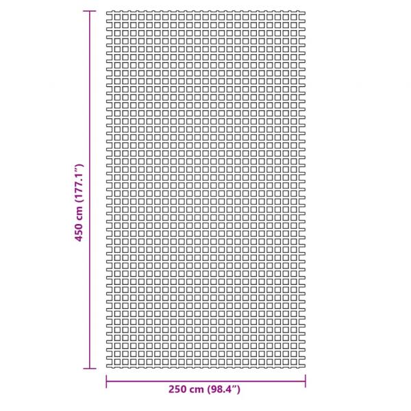 Campingteppich Blau 4,5x2,5 m