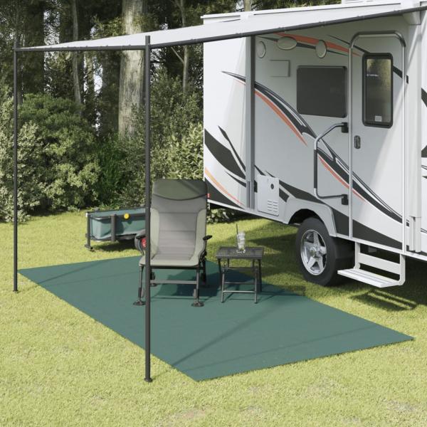 ARDEBO.de - Campingteppich Grün 4x2 m