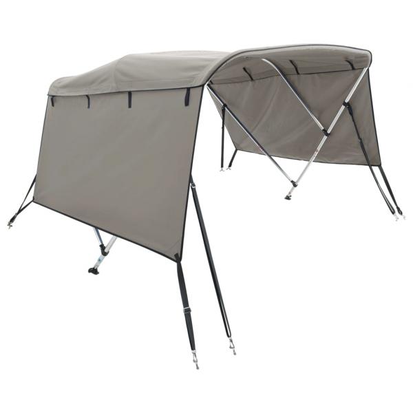 3-Bow Bimini-Top mit Seitenteilen 183x(170-182)x137 cm