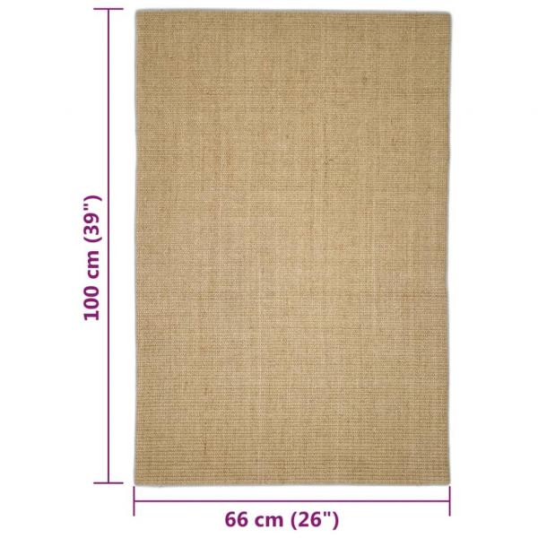 Teppich Natur Sisal 66x100 cm