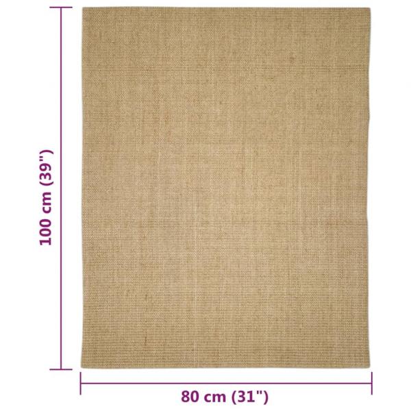 Teppich Natur Sisal 80x100 cm