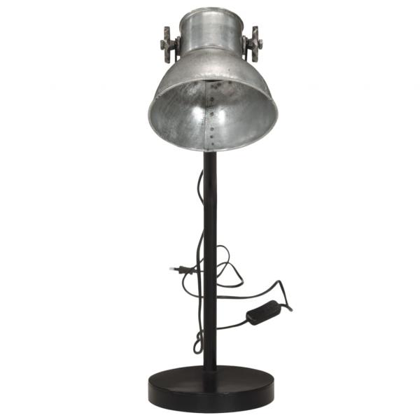 Schreibtischlampe 25 W Vintage-Silber 17x17x60 cm E27