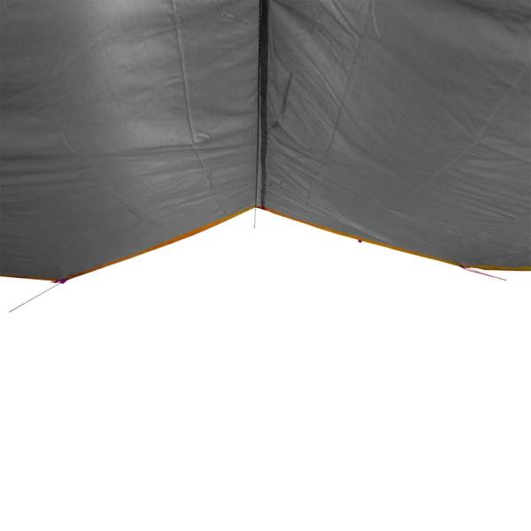 Tarp Grau und Orange 300x294 cm Wasserdicht